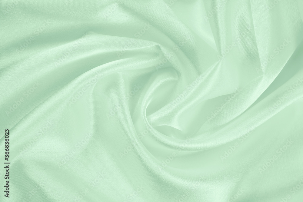 Satin fabric with gentle curves Satin fabric with gentle curves