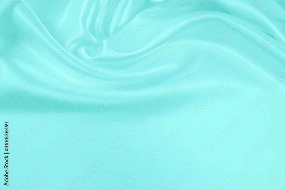 Satin fabric with gentle curves Satin fabric with gentle curves