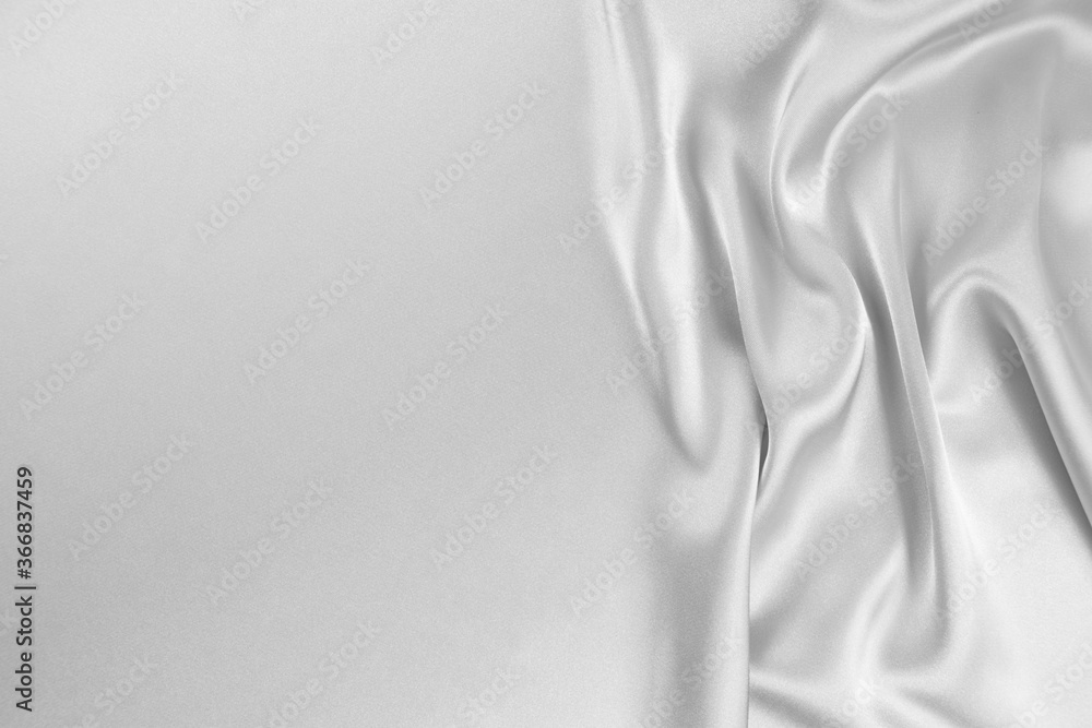Fototapeta premium Satin fabric with gentle curves