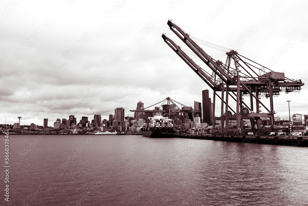 Seattle Harbor Loading Dock, WA