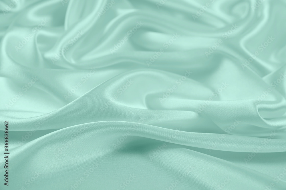 Obraz premium Satin fabric with gentle curves