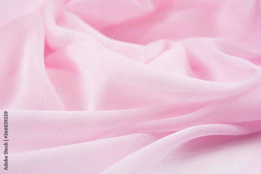 Obraz premium Satin fabric with gentle curves