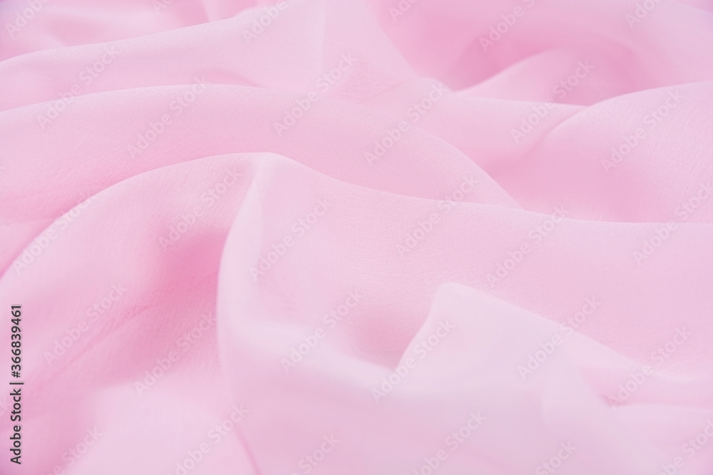 Obraz premium Satin fabric with gentle curves