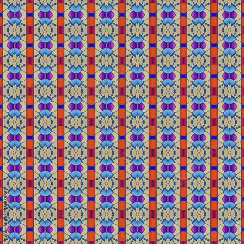 Seamless repeating patterns. Suitable for banner, brochure or cover.