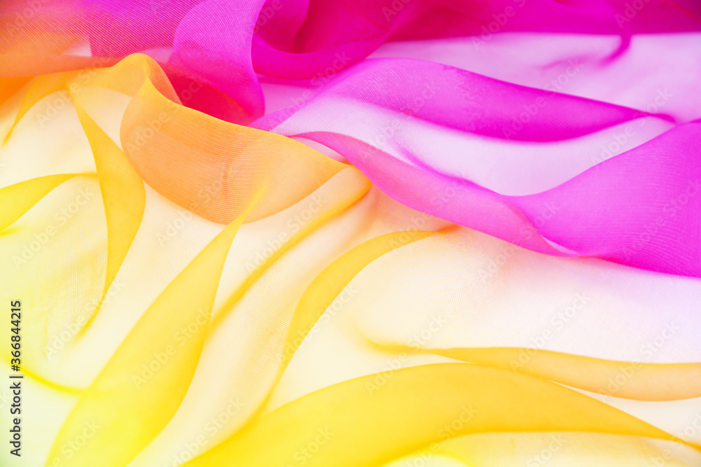 Obraz premium Satin fabric with gentle curves