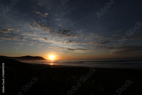 Sunrise at beach