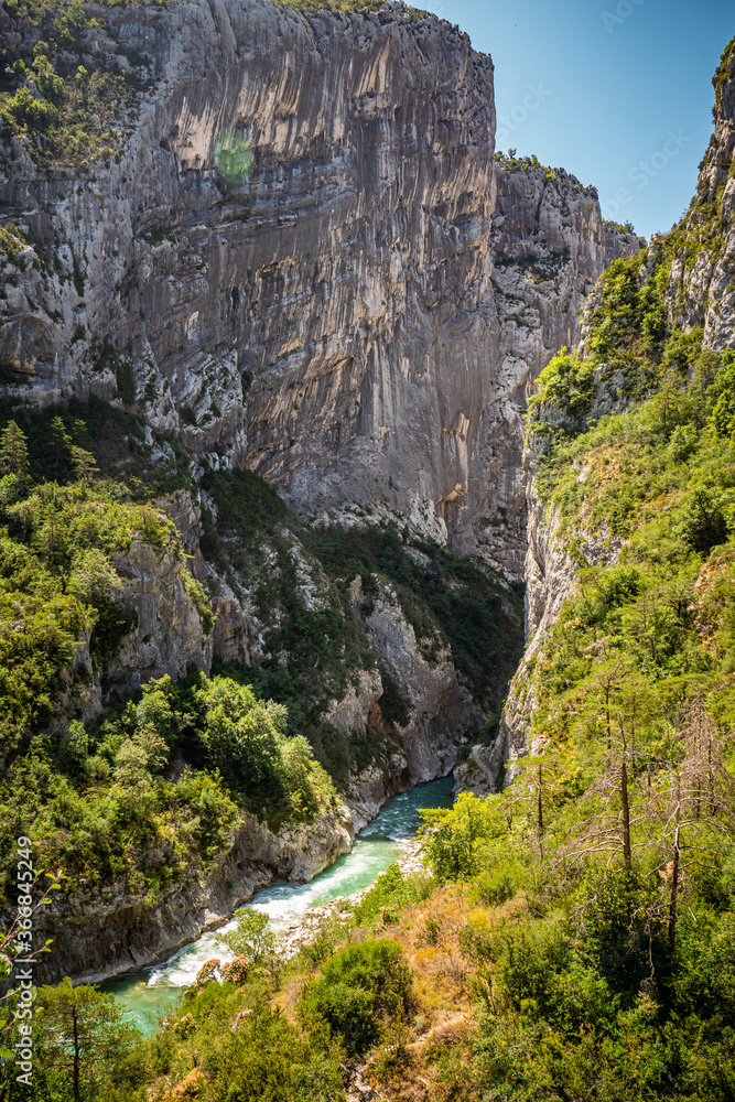 Wonderful nature of France - The Canyon of Verdon - travel photography