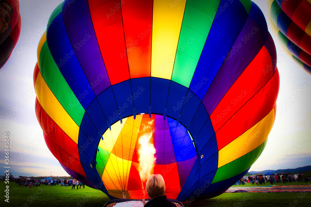 Obraz premium hot air balloon