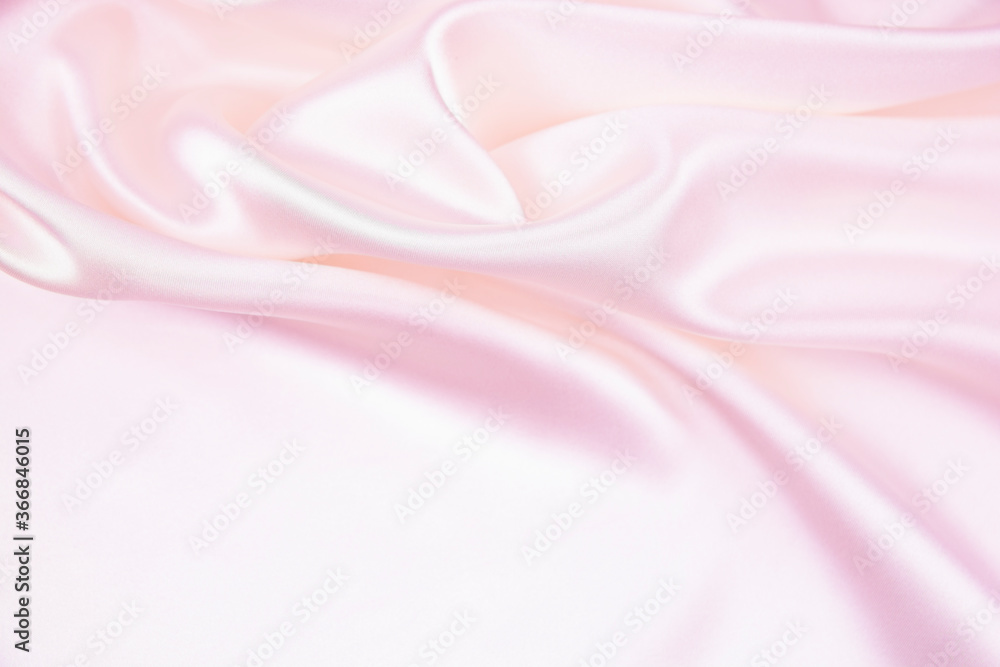 Obraz premium Satin fabric with gentle curves