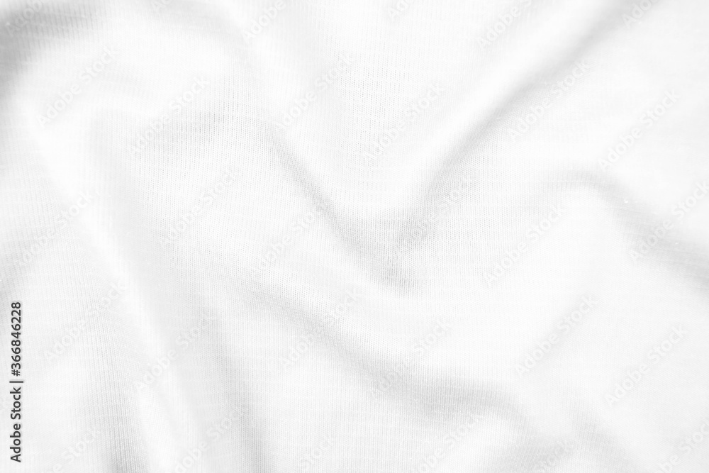 Abstract white fabric texture background. Wavy white cloth. Abstract white fabric texture background. Wavy white cloth.