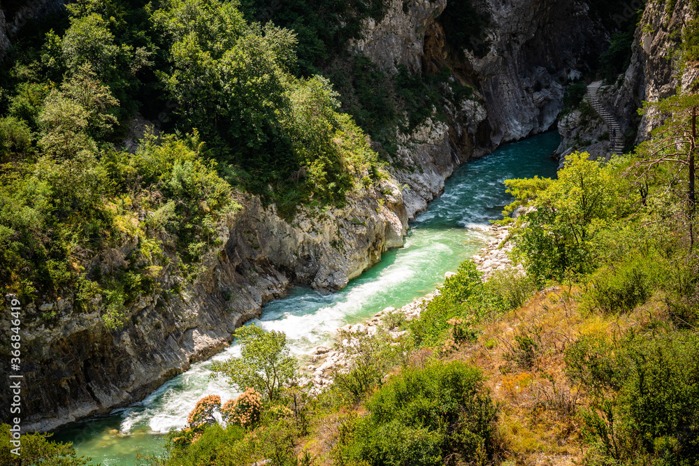 The Verdon River in the French Alpes - travel photography