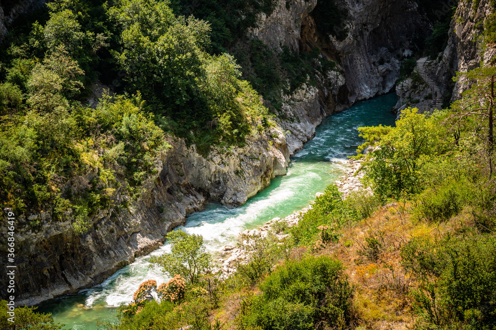 The Verdon River in the French Alpes - travel photography The Verdon River in the French Alpes - travel photography