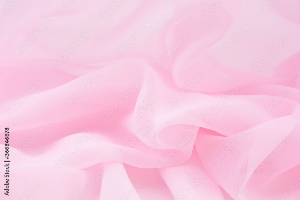 Satin fabric with gentle curves Satin fabric with gentle curves