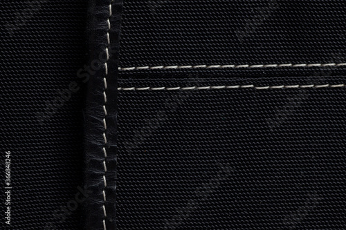 Wallpaper Mural Fabric, leather and stitches texture Torontodigital.ca