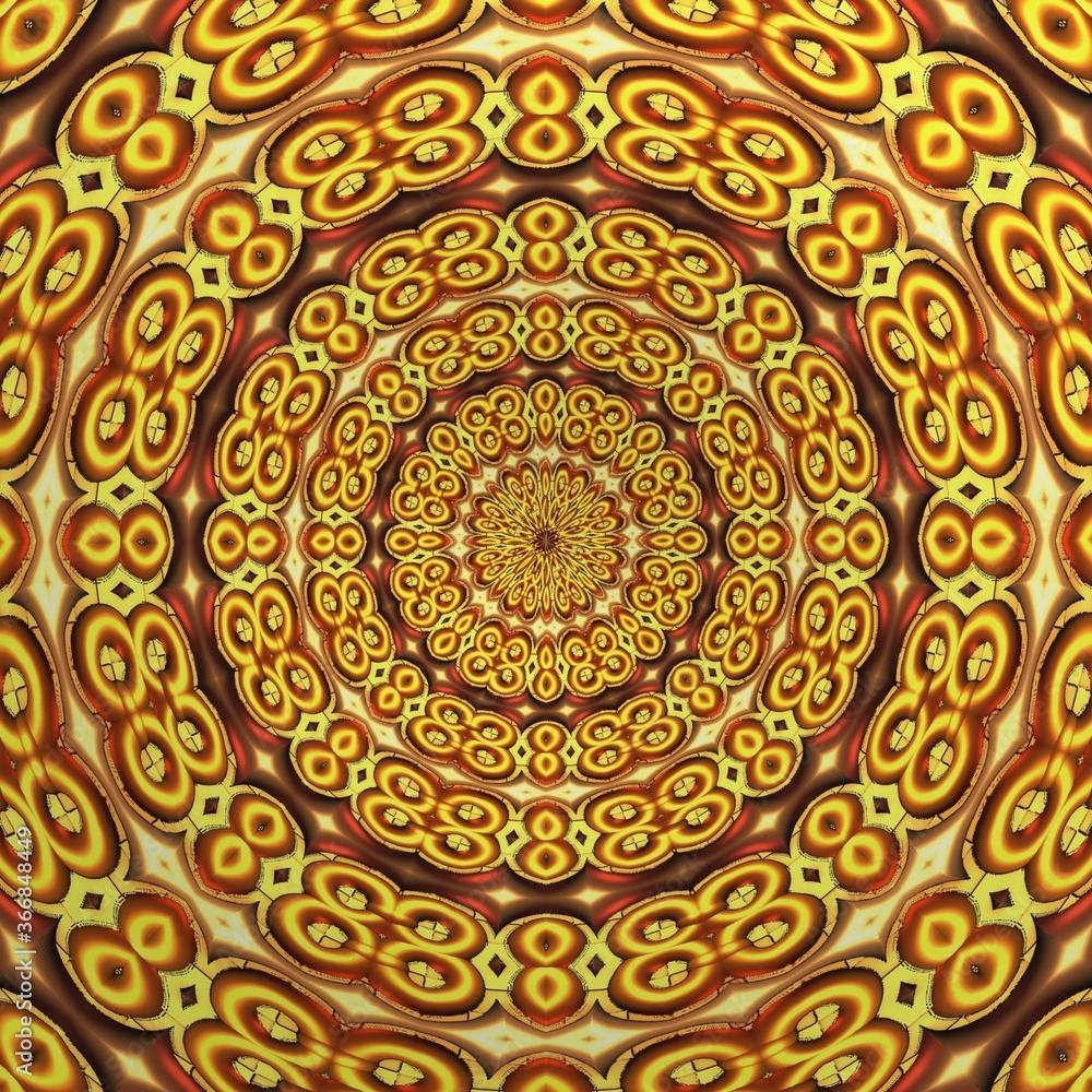 kaleidoscope. Suitable for banner, brochure or cover.