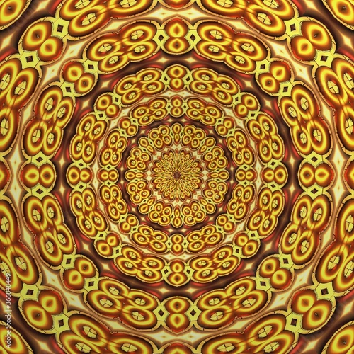 kaleidoscope. Suitable for banner, brochure or cover.