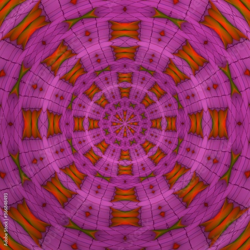 kaleidoscope. Suitable for banner  brochure or cover.