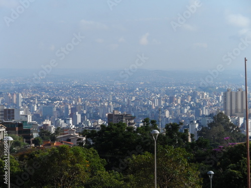 Landscape of the city of Belo Horizonte in Minas Gerias, Brazil. photo