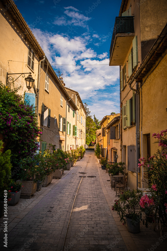 The historic district of Saint Tropez - travel photography