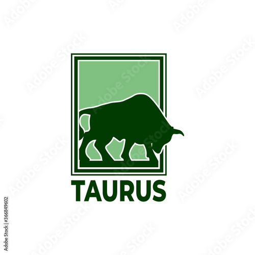 zodiac vector illustration taurus sign