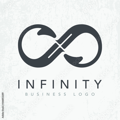 Infinity logo design inspiration for your business like apparel or fashion photo