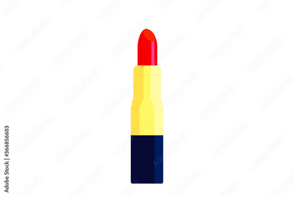 赤いリップスティックのイラスト 赤いリップスティックのイラスト