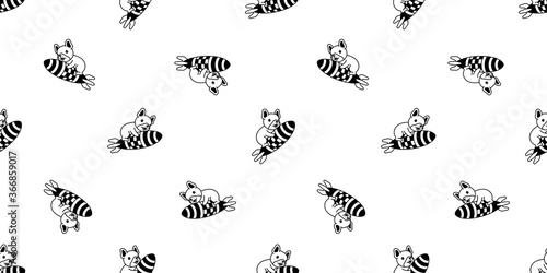 dog seamless pattern french bulldog vector space rocket bomb pet puppy animal scarf isolated repeat wallpaper tile background cartoon illustration doodle design