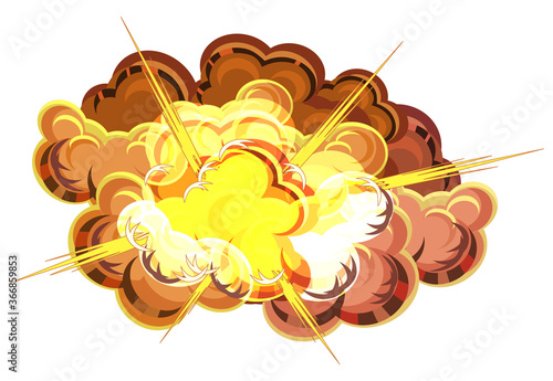 爆発の表現素材