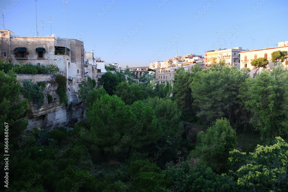 Masafra - View from the bridge over the Gravina