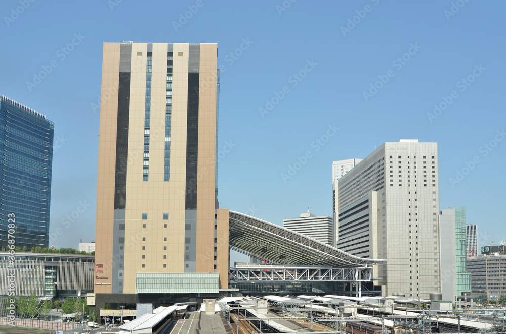 Naklejka premium 大阪駅