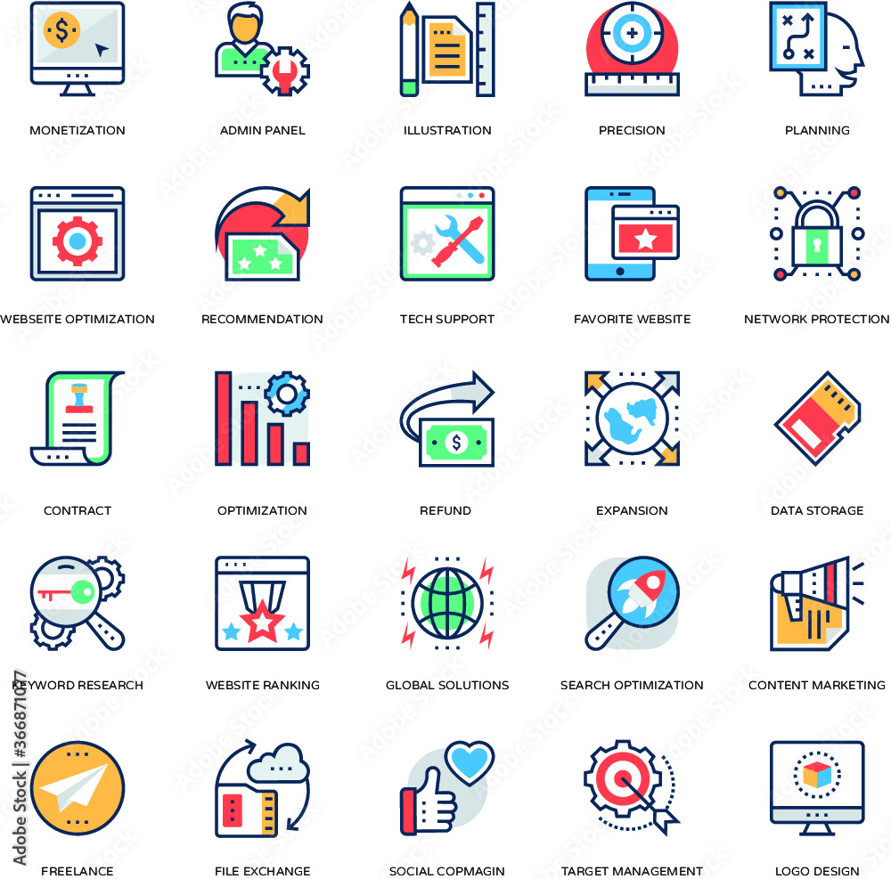 Seo and Marketing Vector Icons 13 Seo and Marketing Vector Icons 13