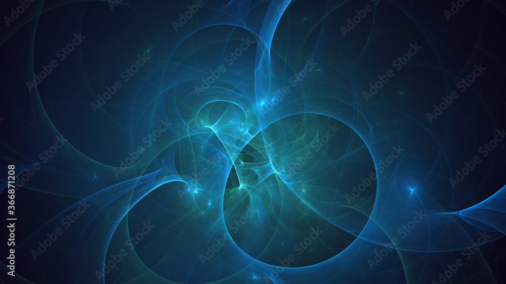 3D rendering abstract multicolor fractal light background 3D rendering abstract multicolor fractal light background