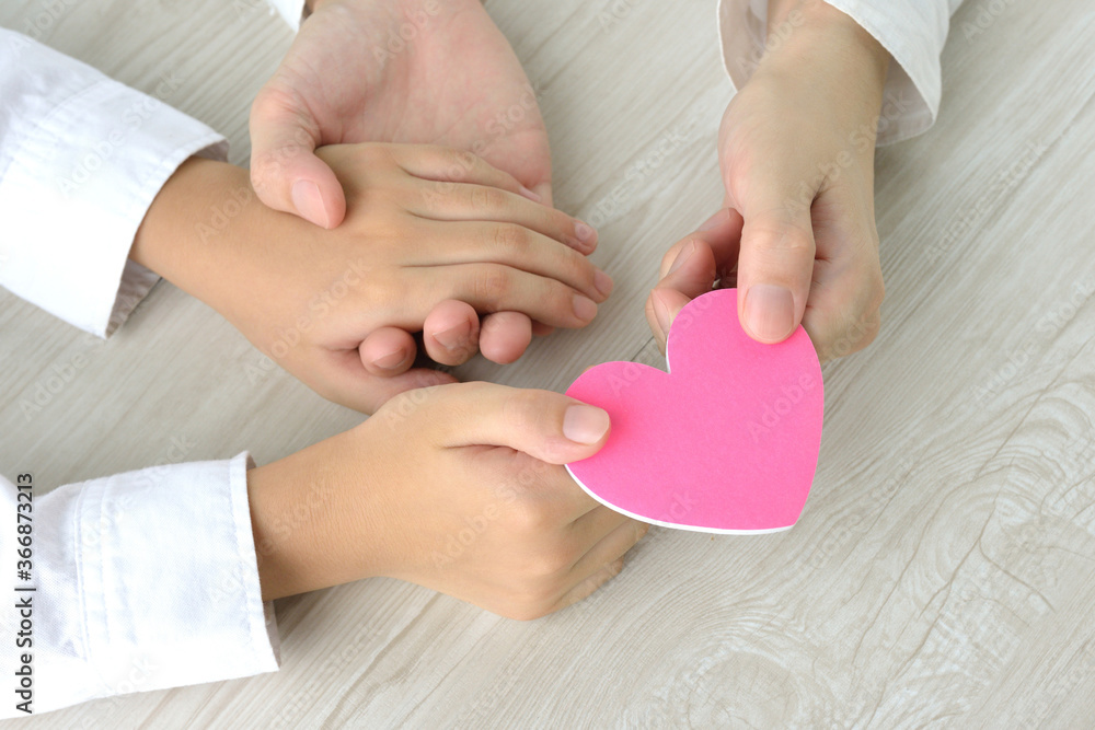 Fototapeta premium 親子の絆イメージ