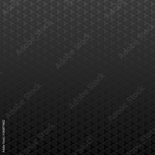 Wallpaper Mural Bas-relief illustration with repetitive geometric shapes covering the background. Black and white design for pattern, web, wallpaper, digital graphics and artistic decorations. Torontodigital.ca