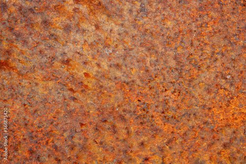 rusty iron orange and red monochrome bright texture background