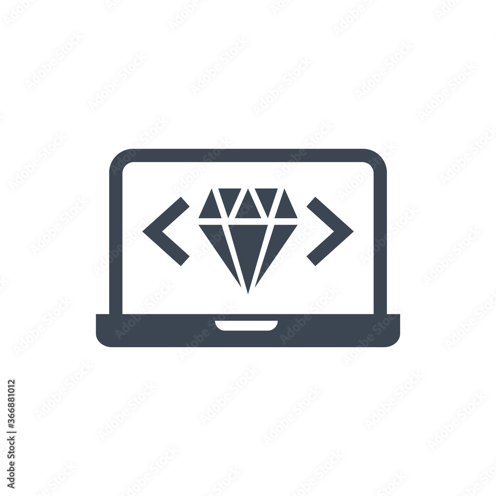 Clean Code Related Vector Glyph Icon. Isolated on White Background. Vector Illustration. Clean Code Related Vector Glyph Icon. Isolated on White Background. Vector Illustration.