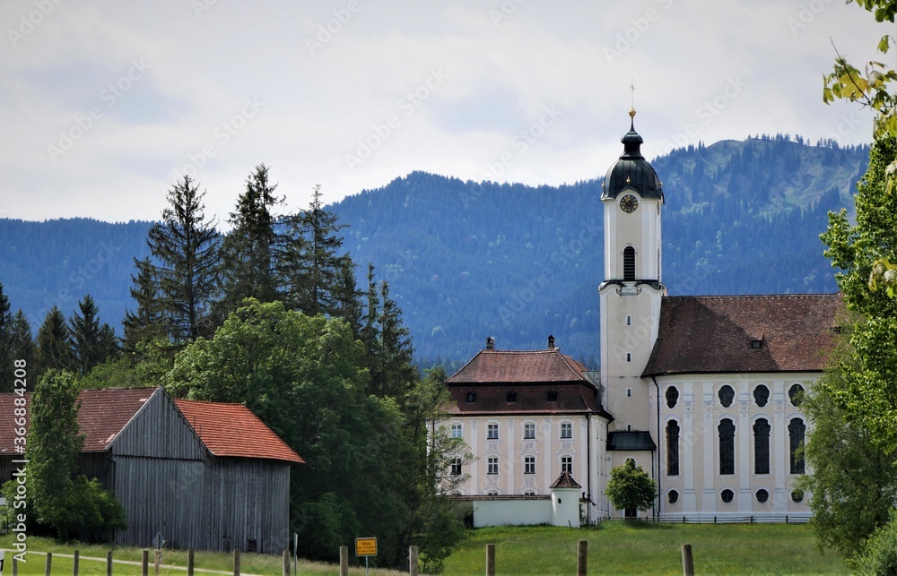 Fototapeta premium Wieskirche