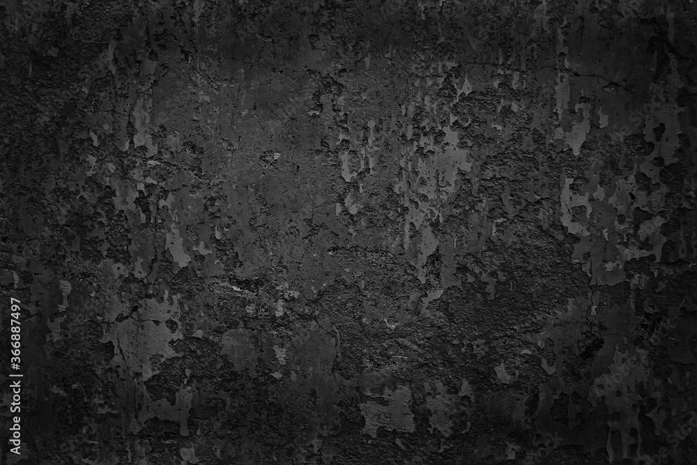 gray stucco grunge wall, abstract background gray wall blank