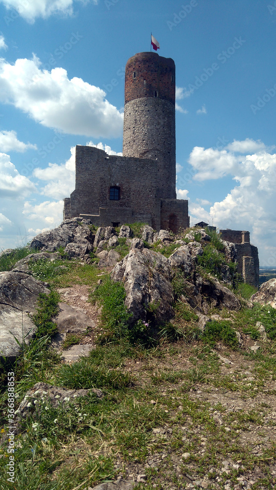 Zamek w Chęcinach - obrazy, fototapety, plakaty 
