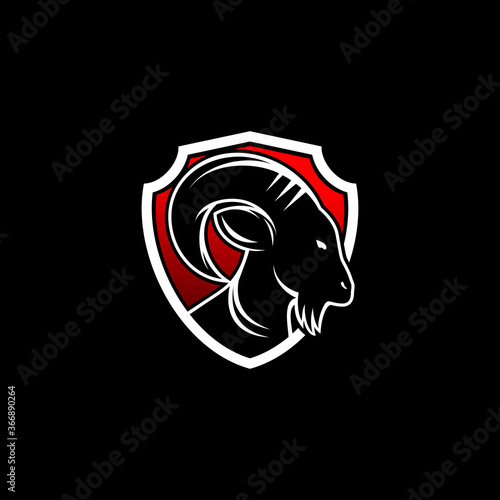 Wallpaper Mural goat logo icon design vector template Torontodigital.ca