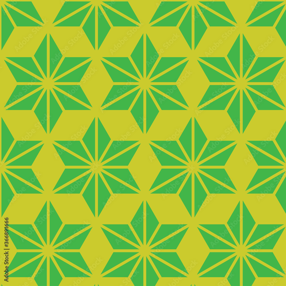 seamless abstract geomatric indian hexagonal floral pattern. beautiful illustration. seamless abstract geomatric indian hexagonal floral pattern. beautiful illustration.