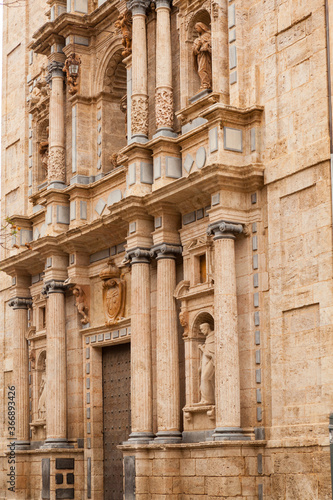 Baroque church of Carmen, Valencia, Spain.