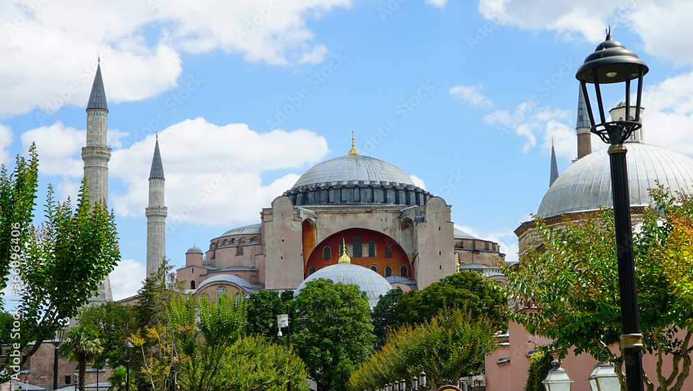 hagia sophia in istanbul turkey