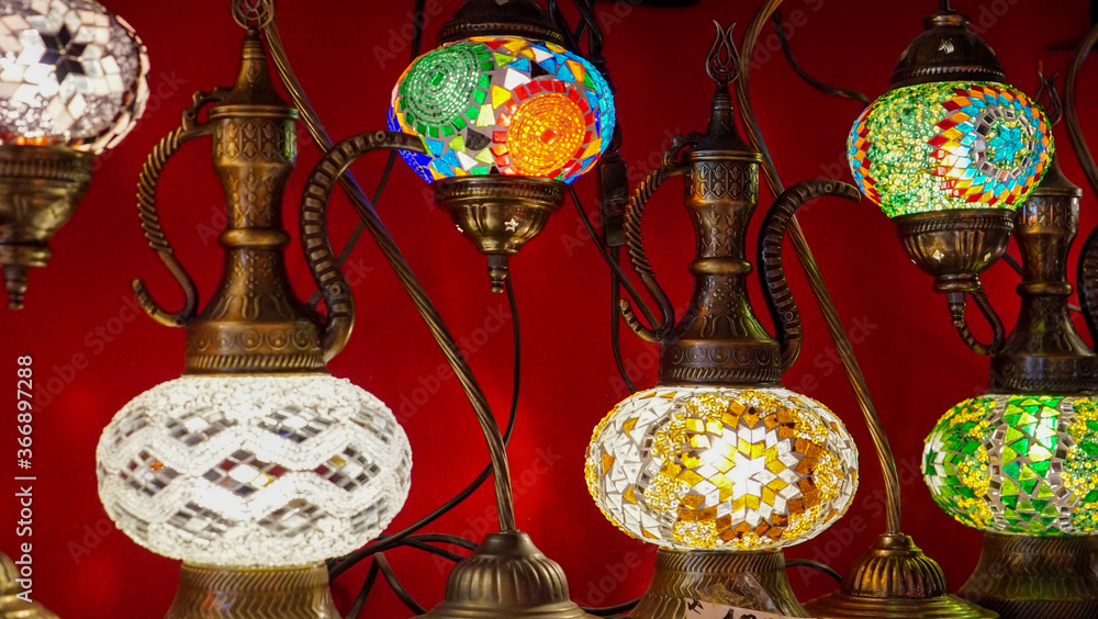 traditional turkish lamps