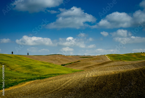 Rural landscape in Tuscany Italy