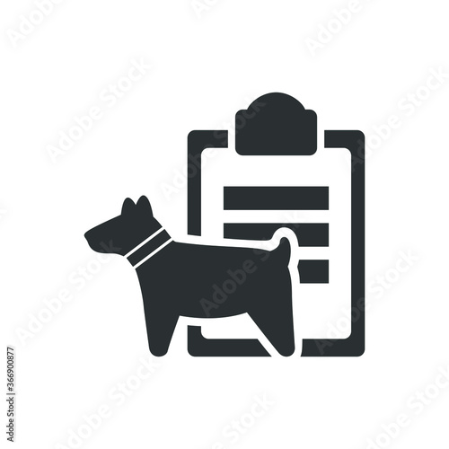 Pet insurance coverage icon