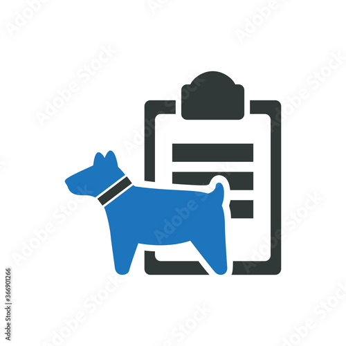 Pet insurance coverage icon
