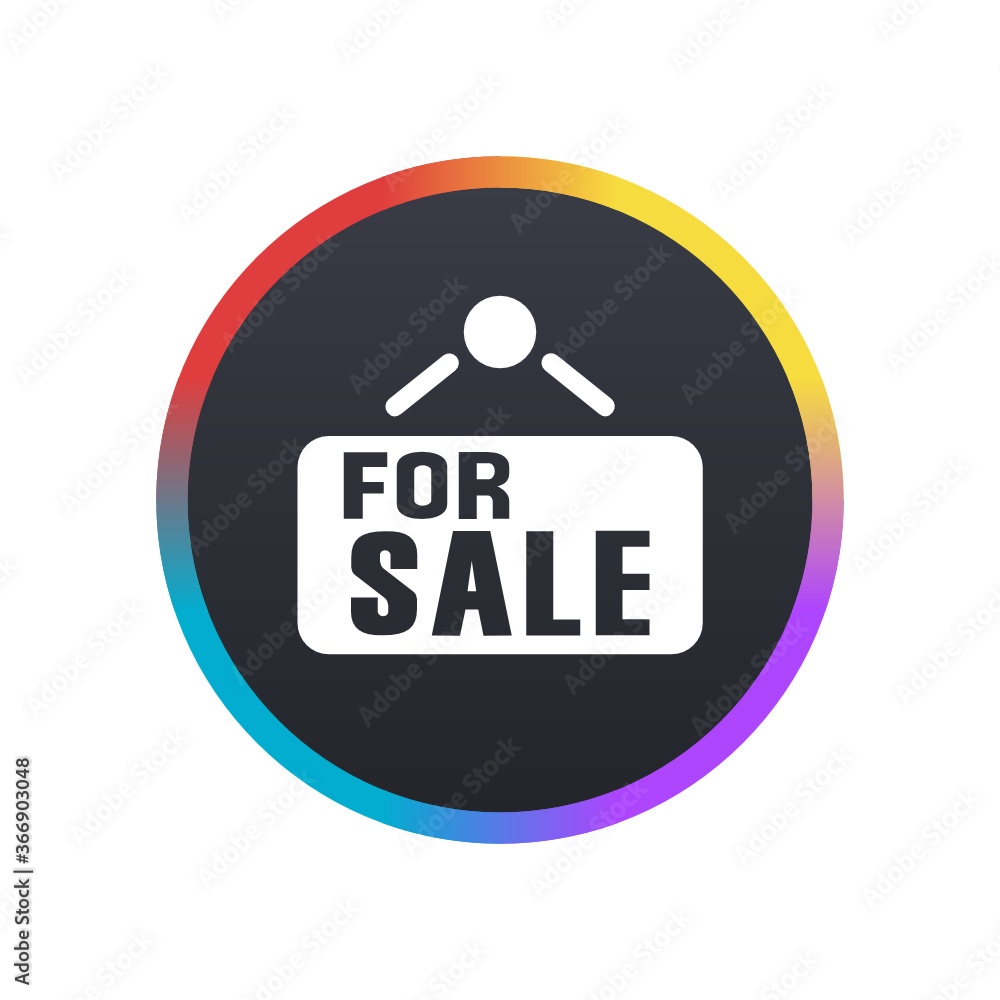For Sale Sign - Push Button For Sale Sign - Push Button