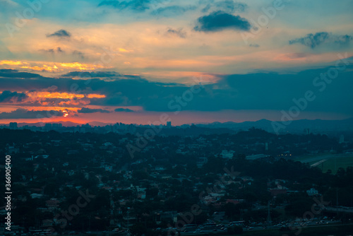 Marginal Pinheiros on a Sunset