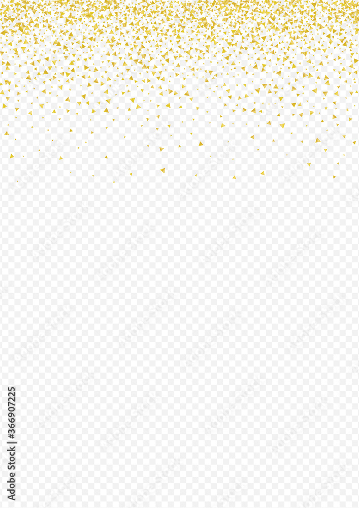 Gold Shine Holiday Transparent Background. Rich 